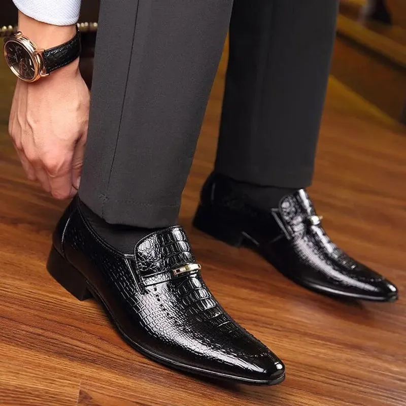 🐊👞 Comfortable and luxurious leather shoes for men🔥✨——✈️ free shipping