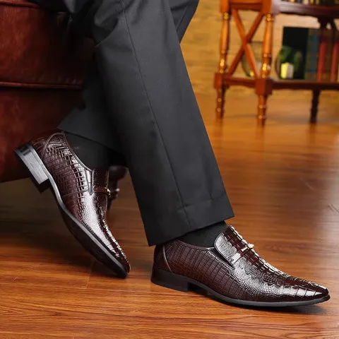 🐊👞 Comfortable and luxurious leather shoes for men🔥✨——✈️ free shipping