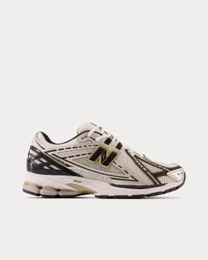 1906r Metallic Silver with Metallic Gold Low Top Sneakers