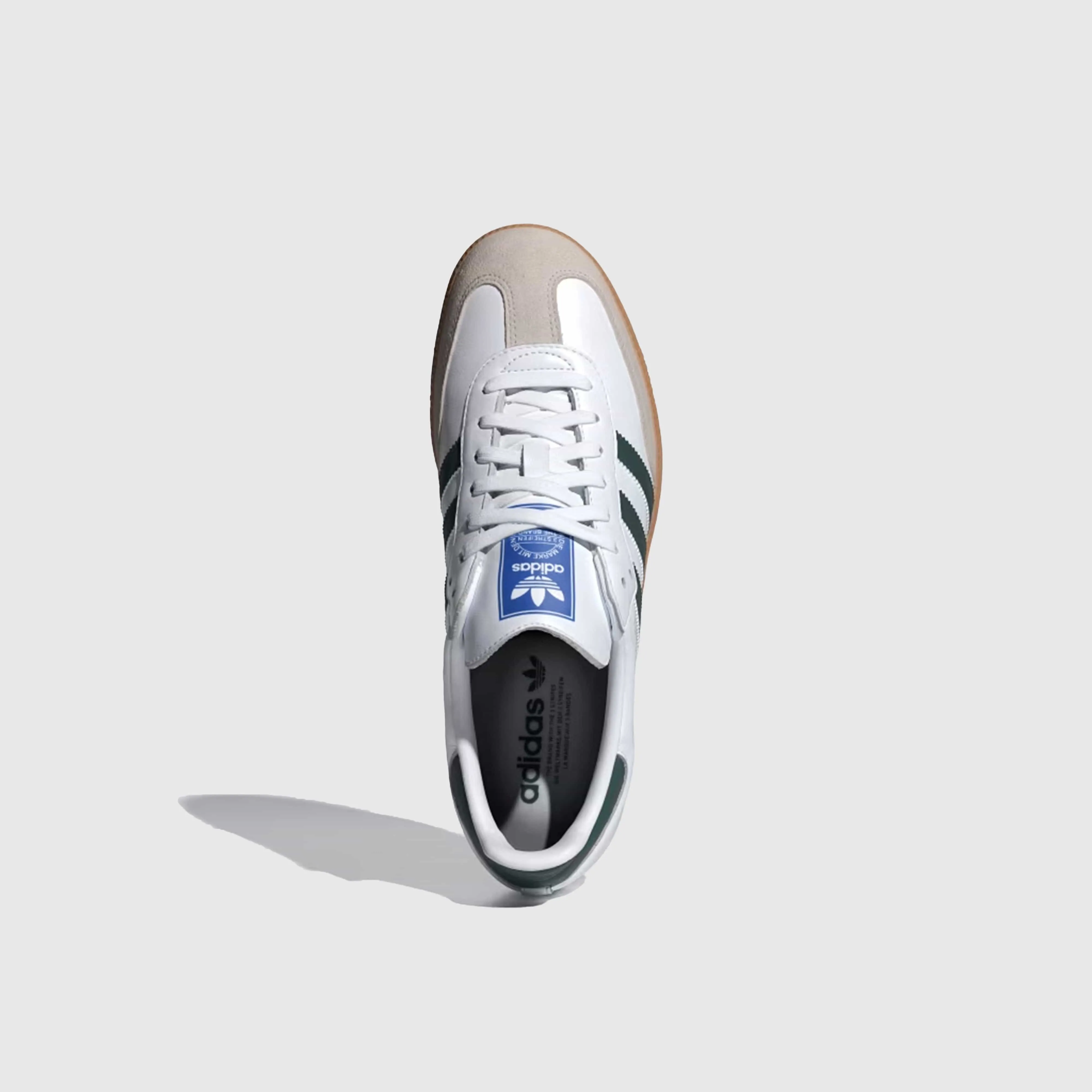 Adidas Samba OG - Cloud White / Collegiate Green / Gum