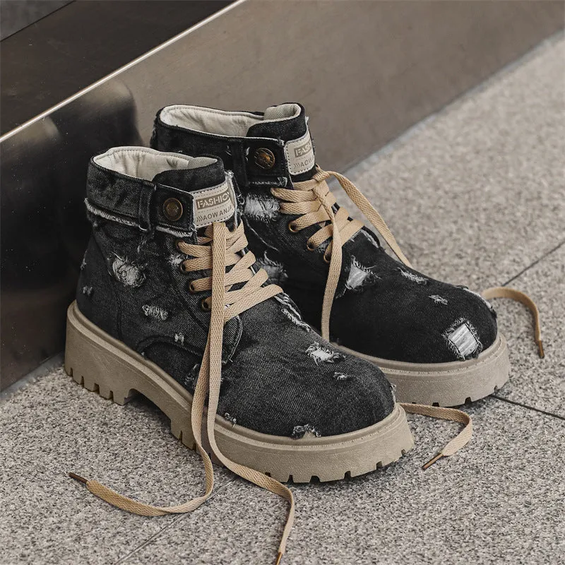 Battalion Denim Boots