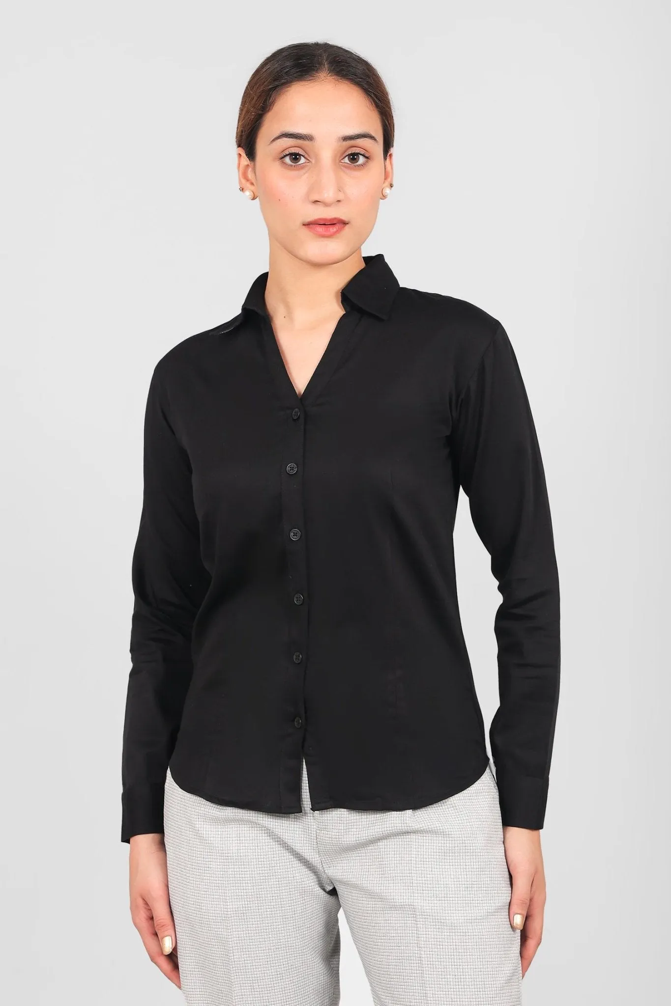 Bluebird Women Black Shirt