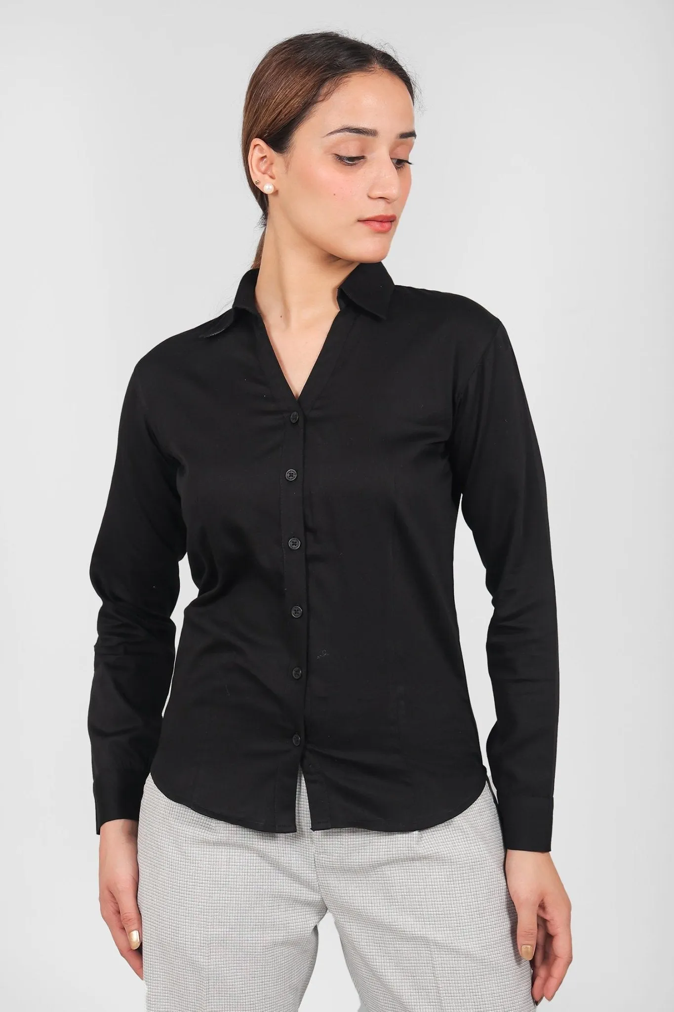 Bluebird Women Black Shirt