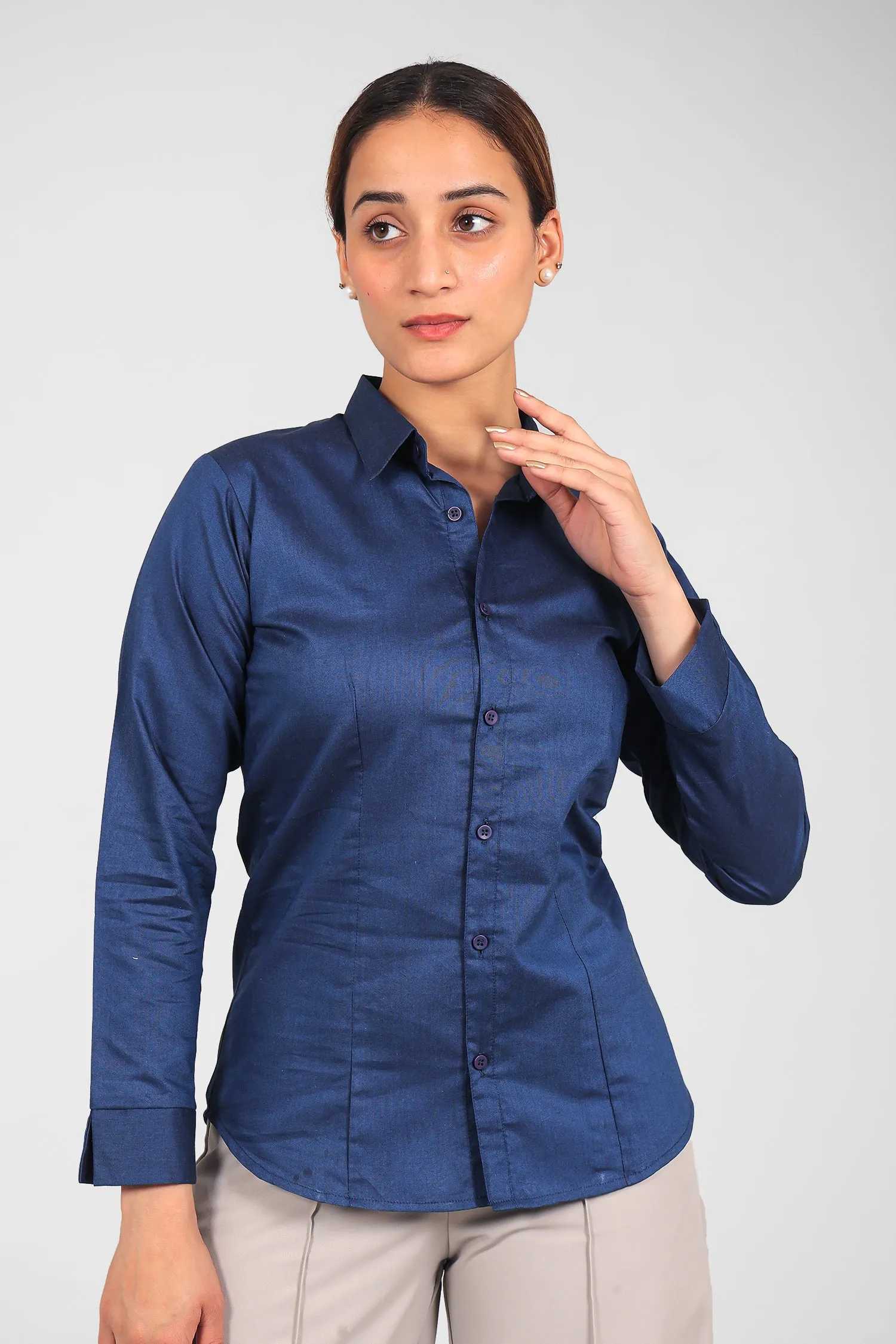 Bluebird Women Blue Shirt