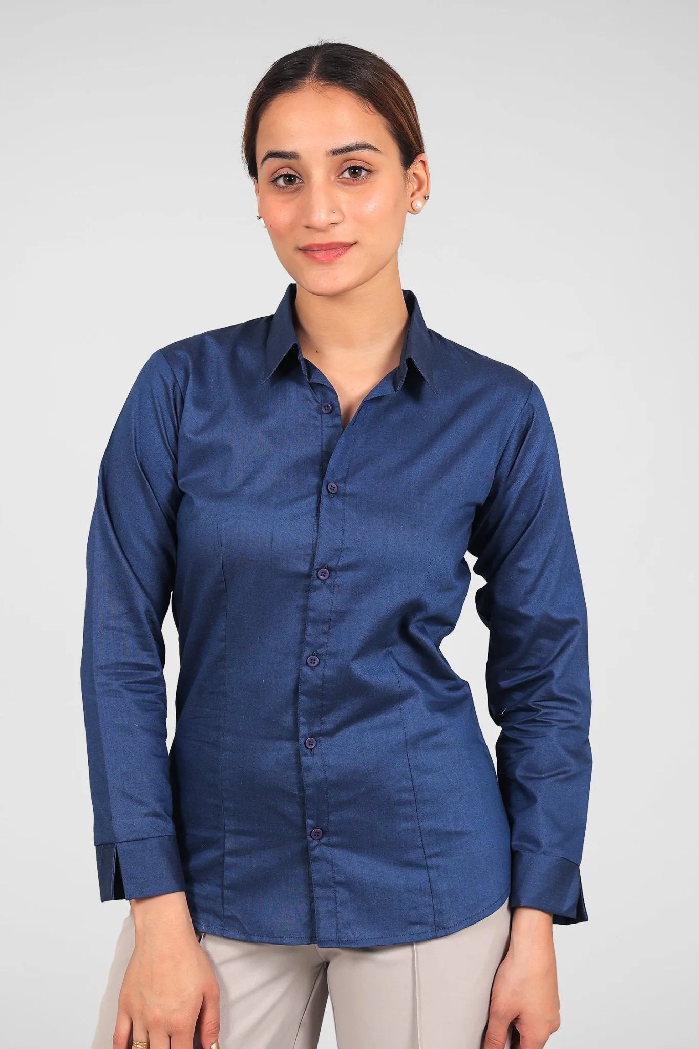 Bluebird Women Blue Shirt
