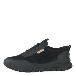 Boroughs Project Lthr Ox Black Suede