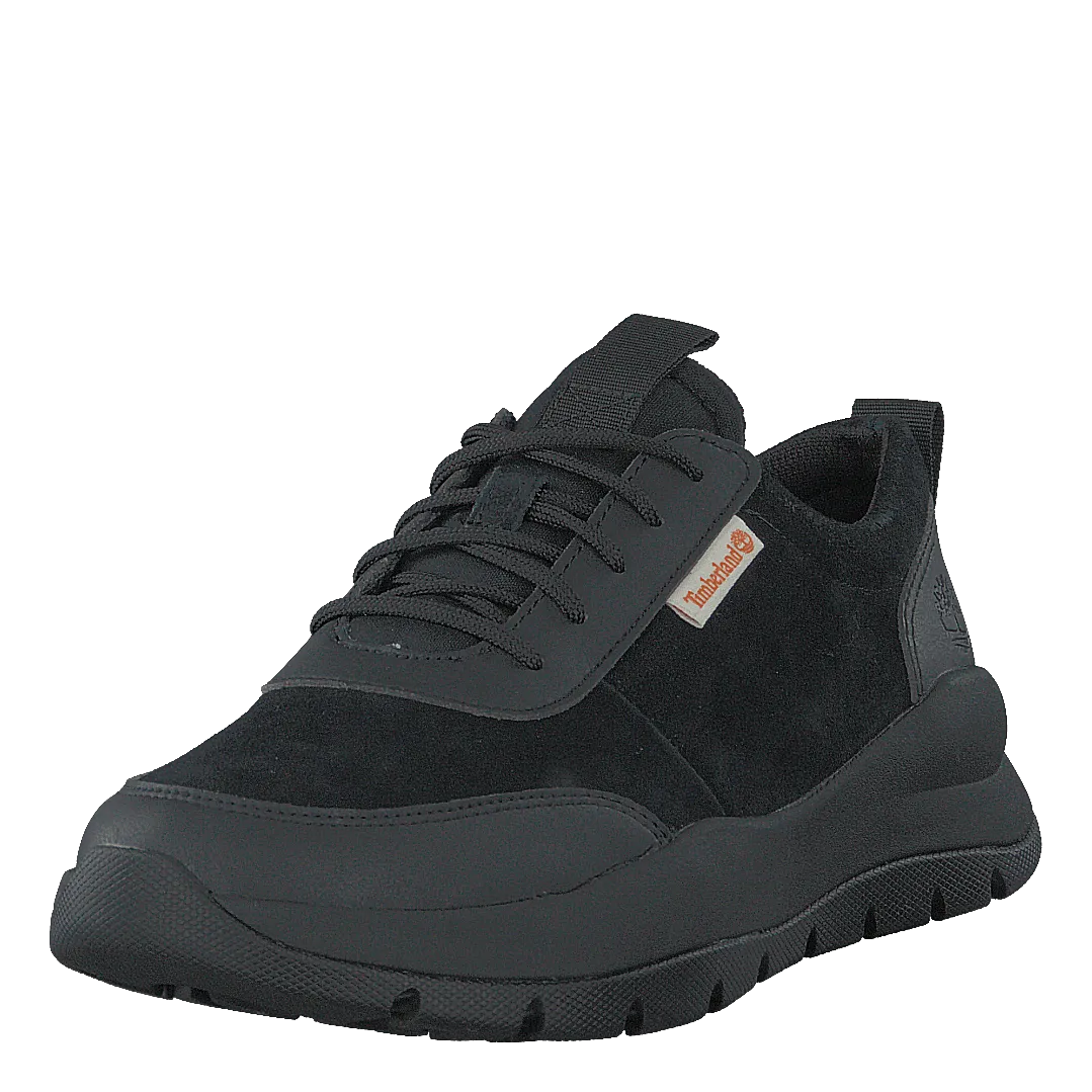Boroughs Project Lthr Ox Black Suede