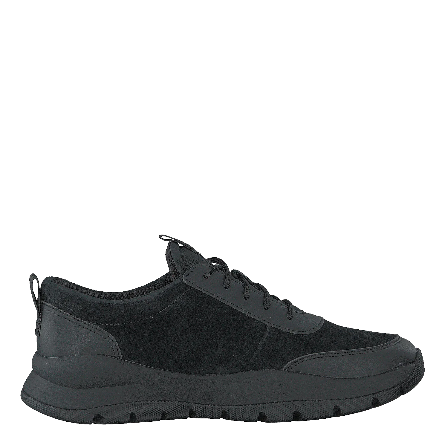 Boroughs Project Lthr Ox Black Suede