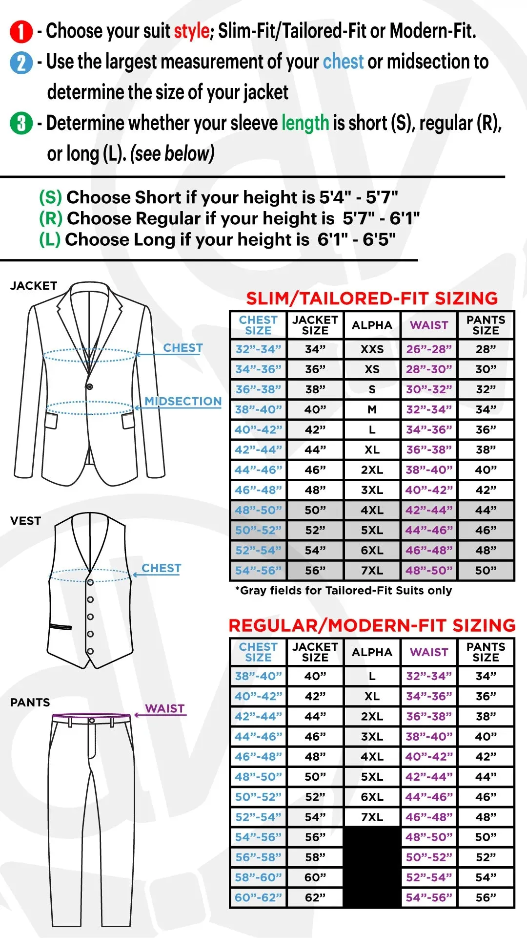 Brown Twill 3-Piece Tailored-Fit Suit