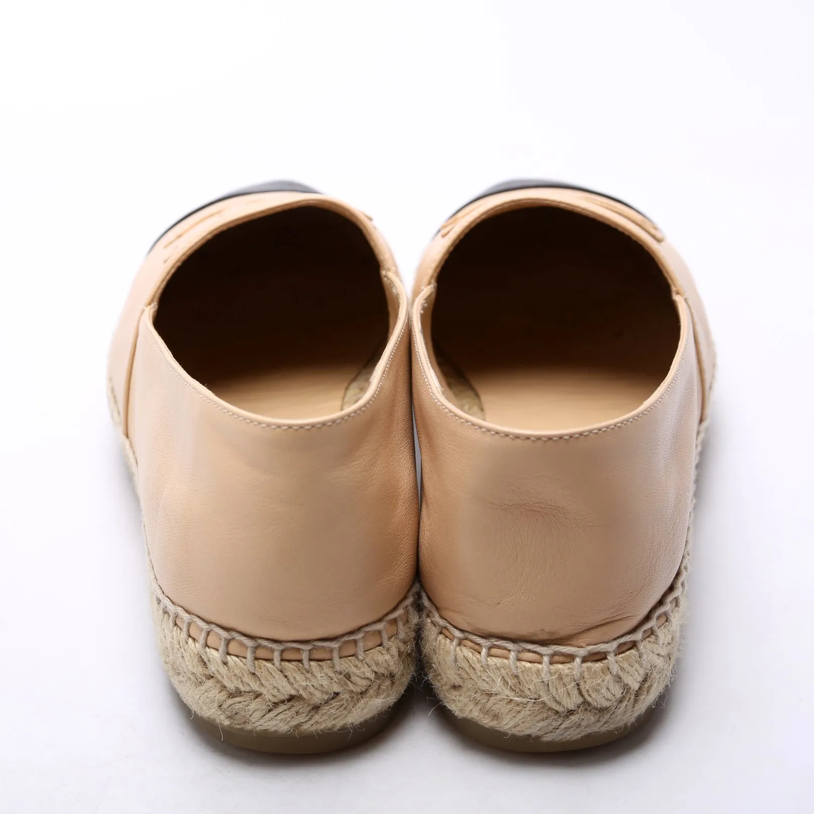 CC Espadrilles Size 37 Beige/Black