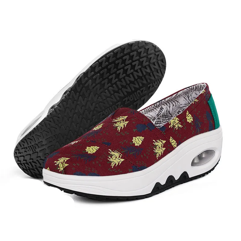 Comelyy Platform Canvas Comfortable Casual Shoes