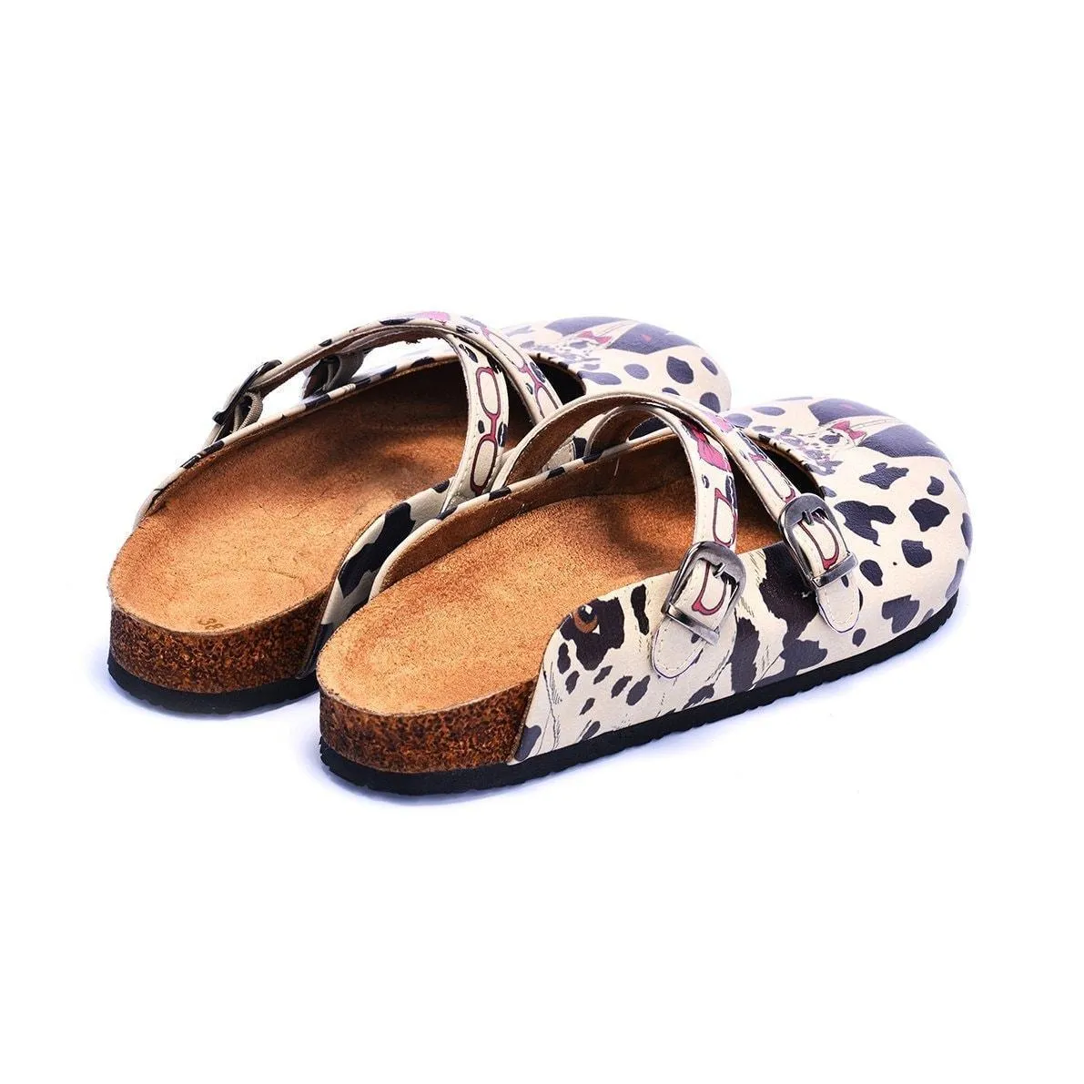 Dalmatian Dog Clogs CAL110