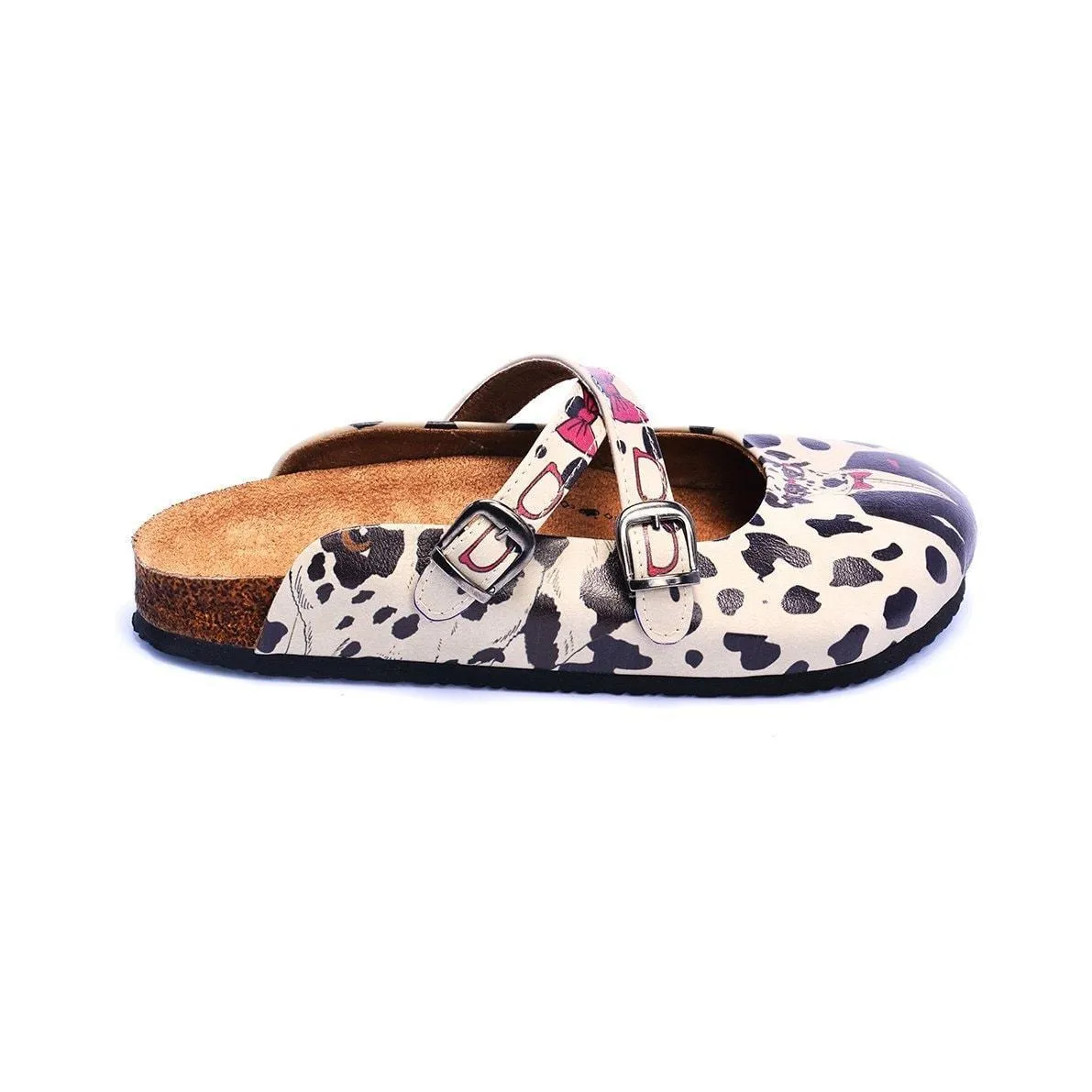 Dalmatian Dog Clogs CAL110