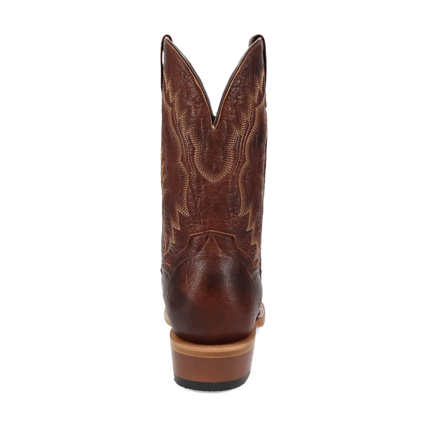 Dan Post Mens Boerne Cognac Leather Cowboy Boots 10.5 D
