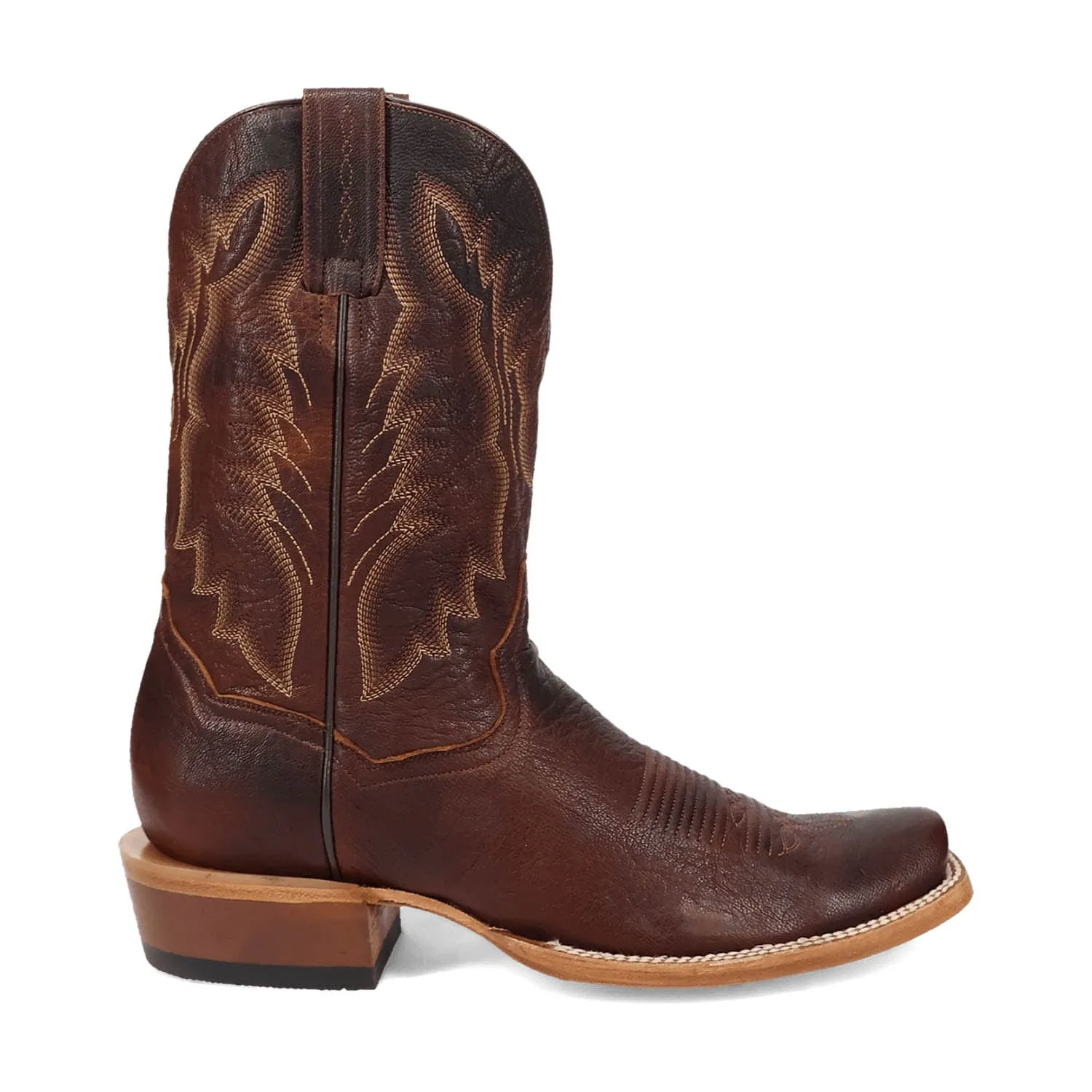 Dan Post Mens Boerne Cognac Leather Cowboy Boots 10.5 D