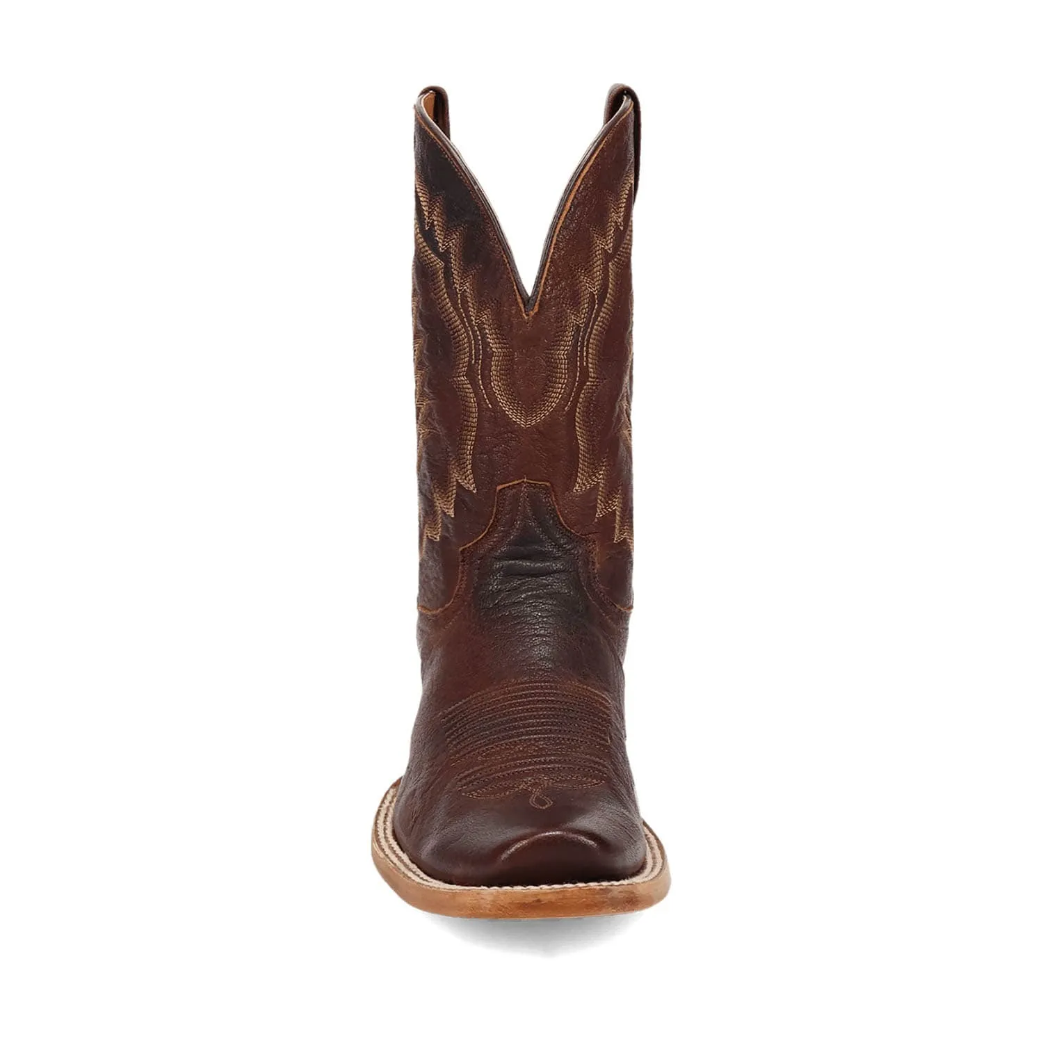 Dan Post Mens Boerne Cognac Leather Cowboy Boots 10.5 D