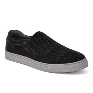 Deer Stags Men's Bryce Comfort Slip-on Black Fashion Sneaker