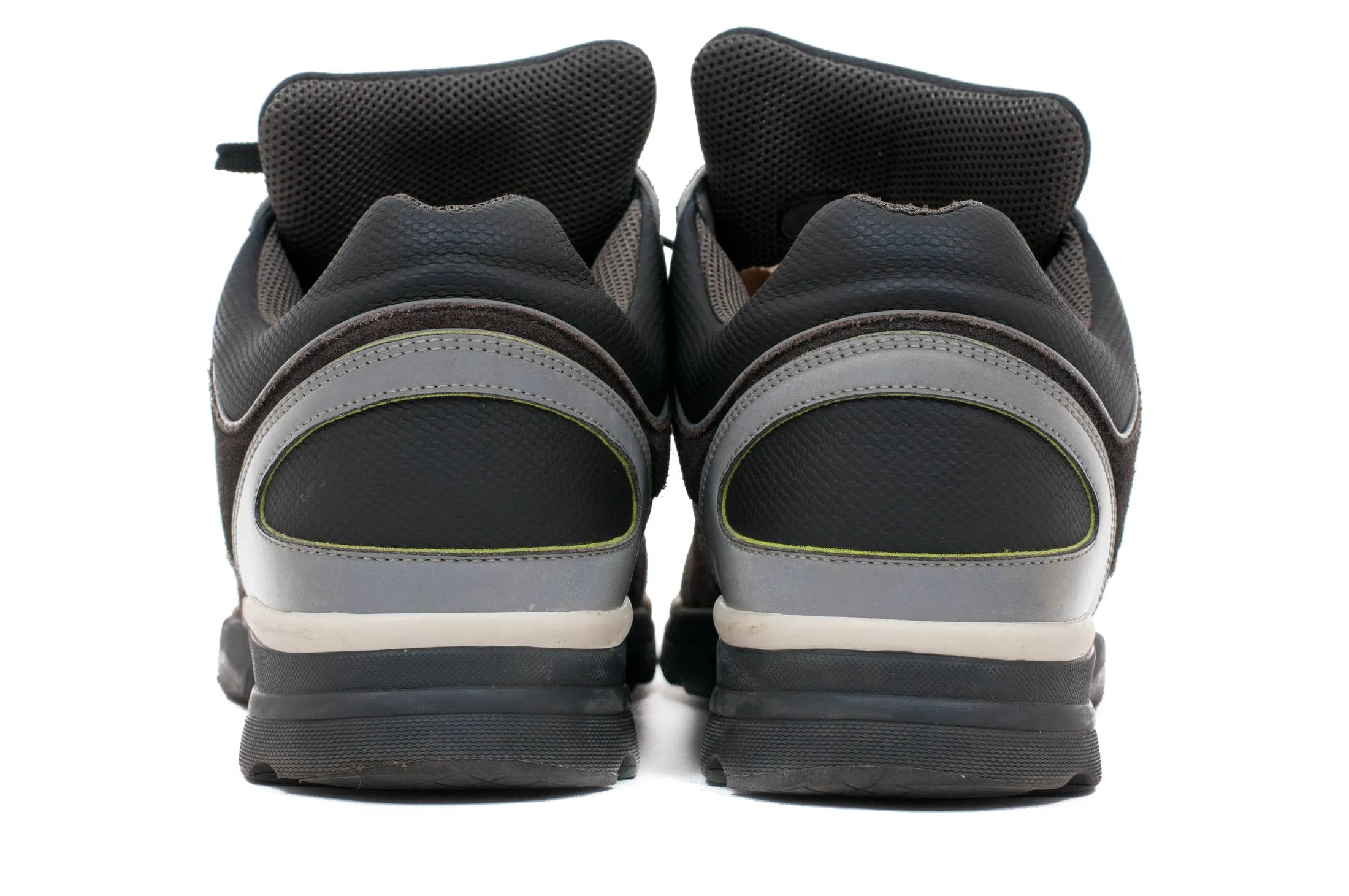 Grey Suede Trainers