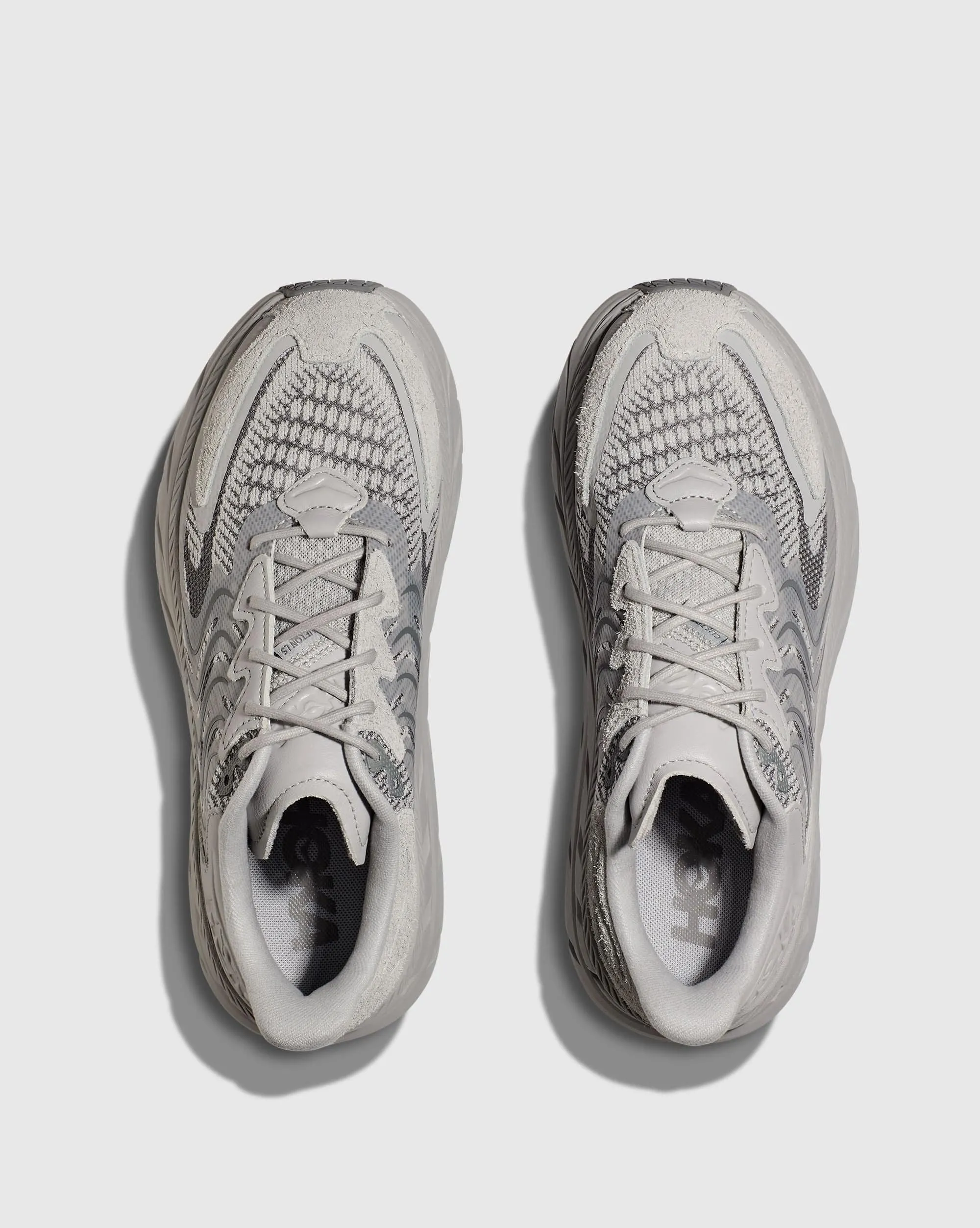 Hoka Unisex Clifton LS Walking Shoes- Grey