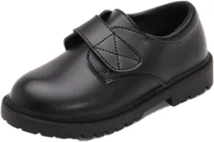Kids Boys' Classic Lace-Up Oxford School Uniform Dress Shoes for Church Wedding Party Performance (Black 207, Little Kid, 11, Numeric, US Footwear Size System, Medium)