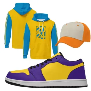 Luxury Gifts,Personalized Stylish Combo Deal, Custom Perfect Gift Hoodies, Hat and Sneakers