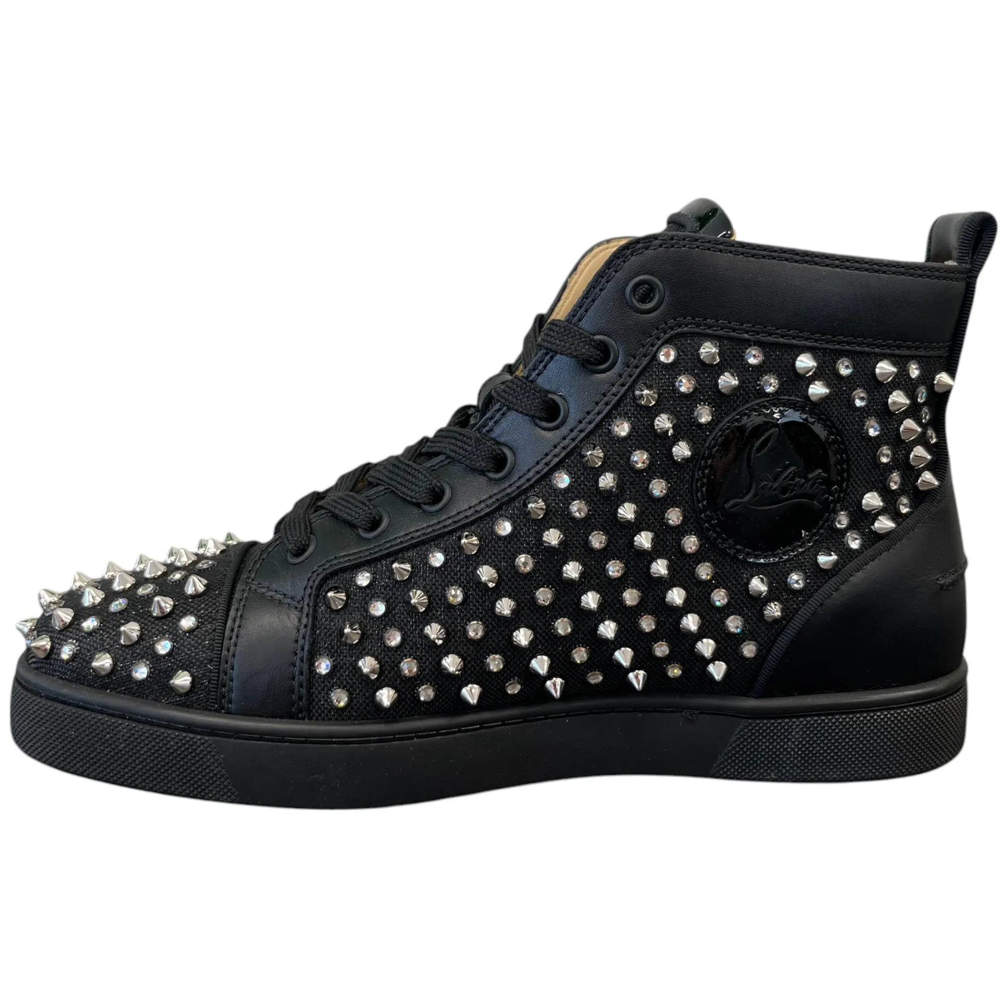 Men's Louis Spikes High Trainers Black Size EU 40 / UK 6