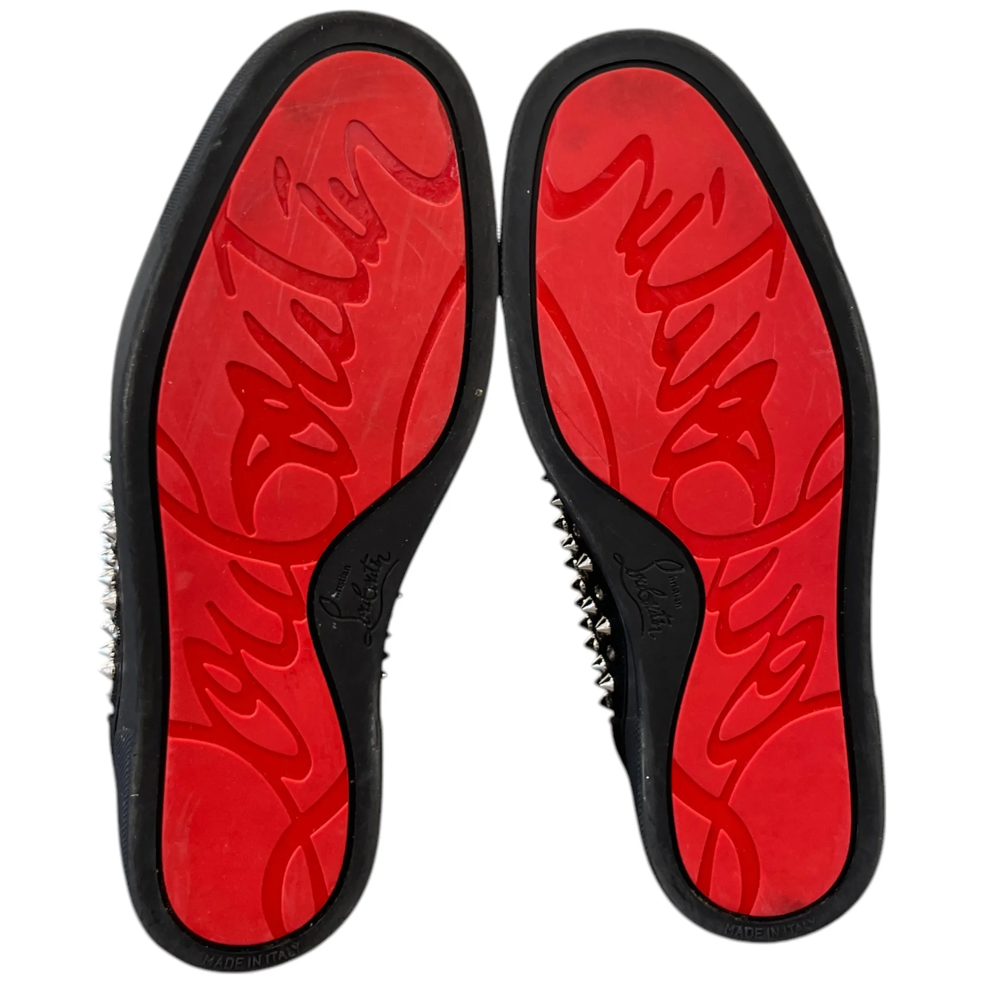 Men's Louis Spikes High Trainers Black Size EU 40 / UK 6