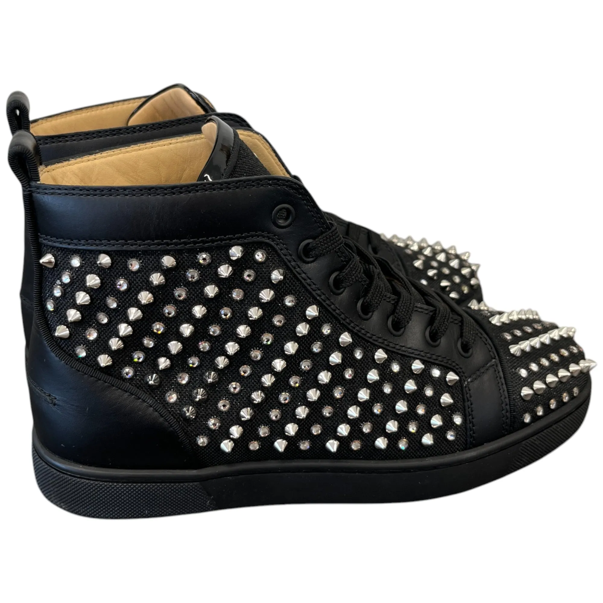 Men's Louis Spikes High Trainers Black Size EU 40 / UK 6