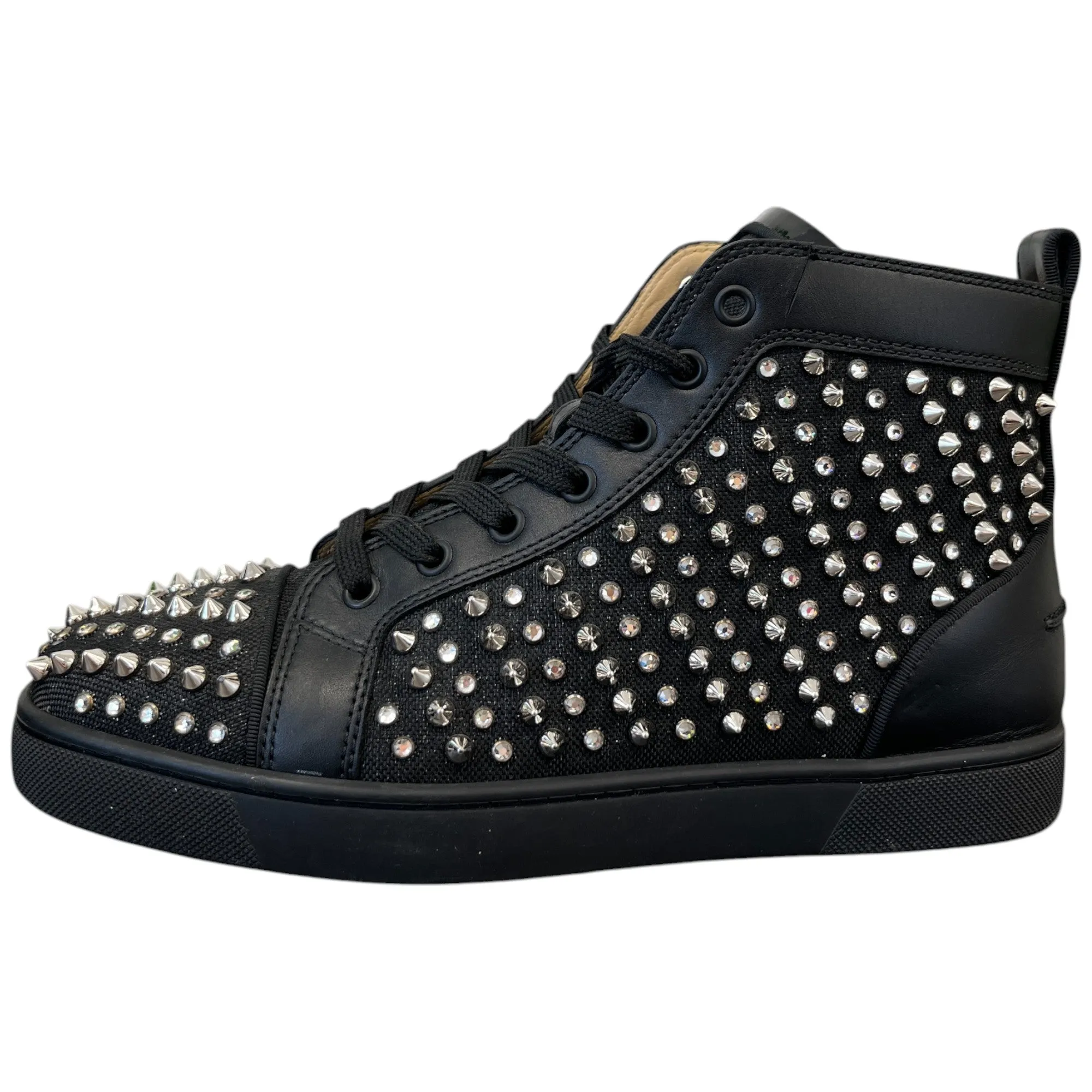 Men's Louis Spikes High Trainers Black Size EU 40 / UK 6