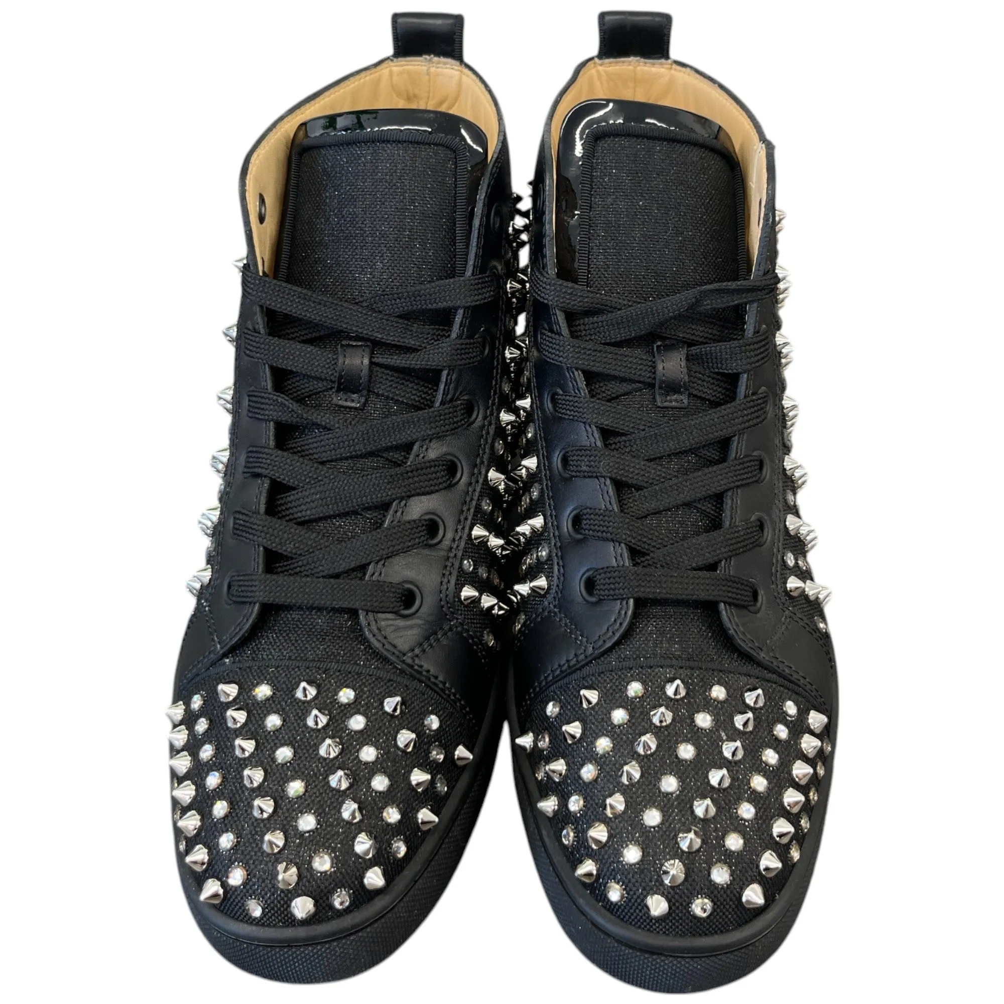 Men's Louis Spikes High Trainers Black Size EU 40 / UK 6
