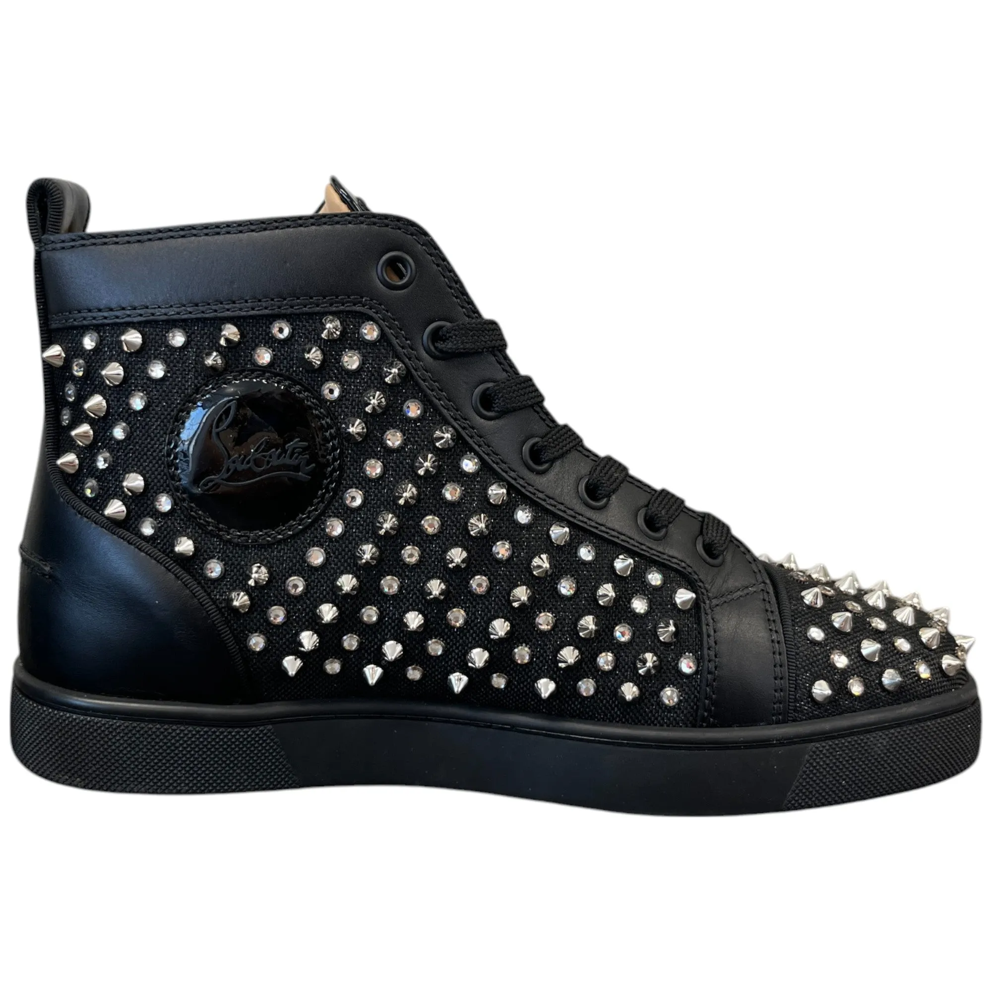 Men's Louis Spikes High Trainers Black Size EU 40 / UK 6