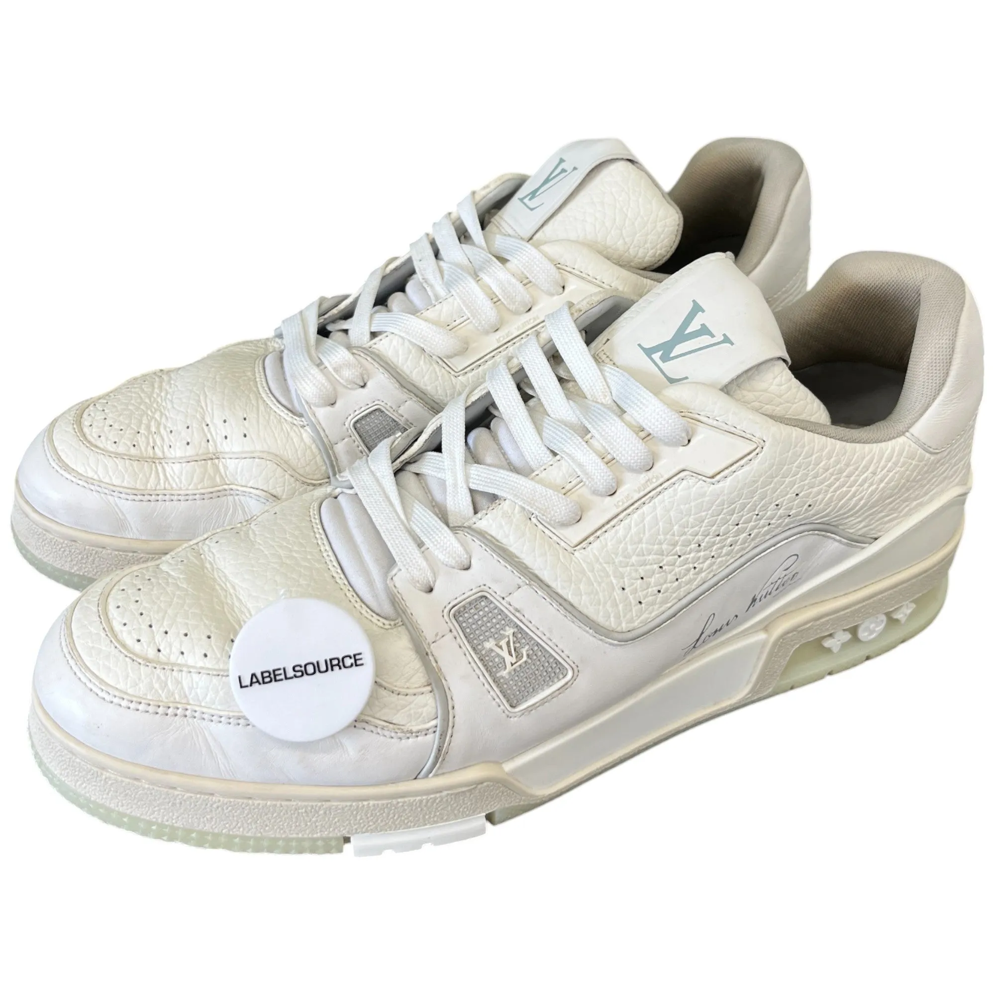 Men's Lv Low Trainers White Size EU 43.5 / UK 9.5