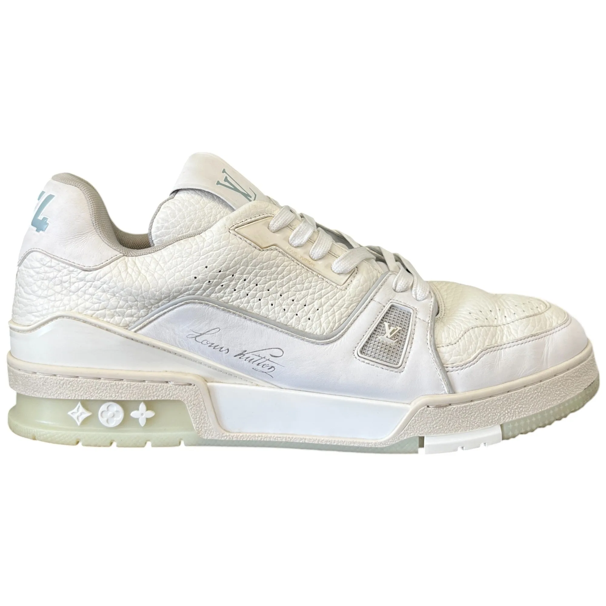 Men's Lv Low Trainers White Size EU 43.5 / UK 9.5