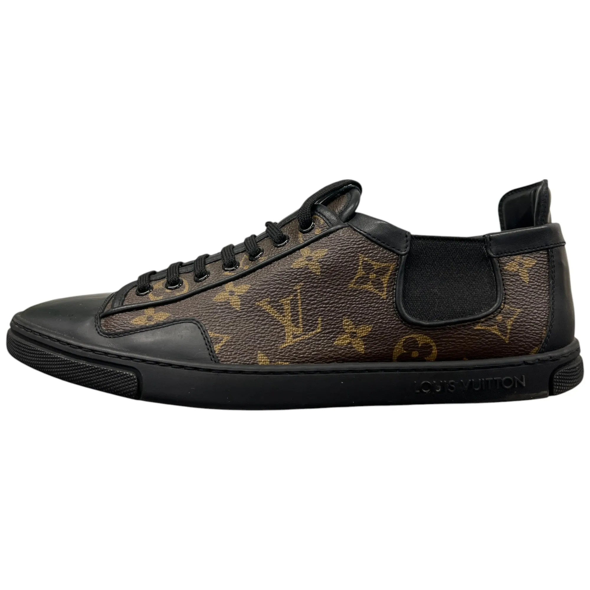 Men's Monogram Slalom Low Trainers Black Size EU 40.5 / UK 6.5