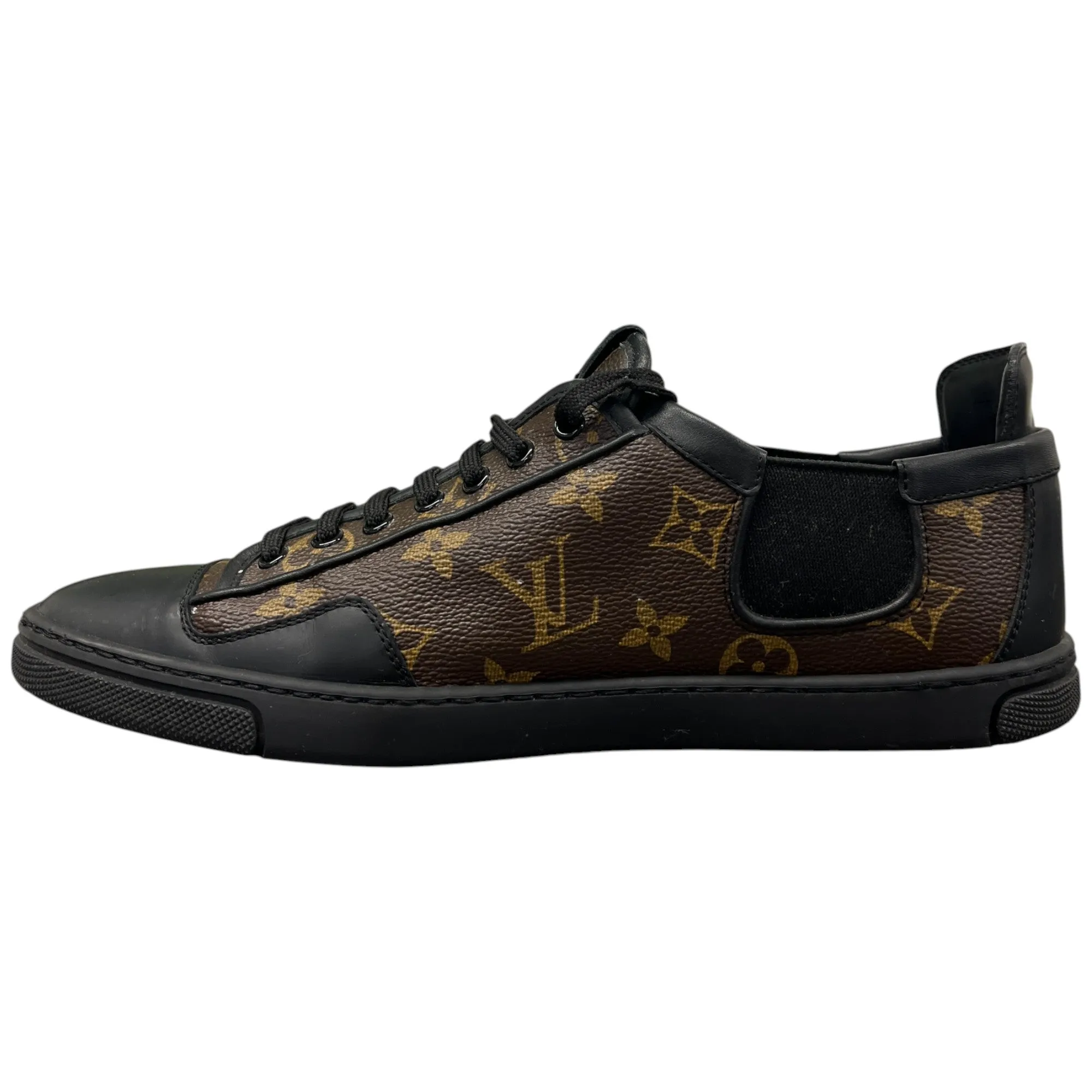 Men's Monogram Slalom Low Trainers Black Size EU 40.5 / UK 6.5