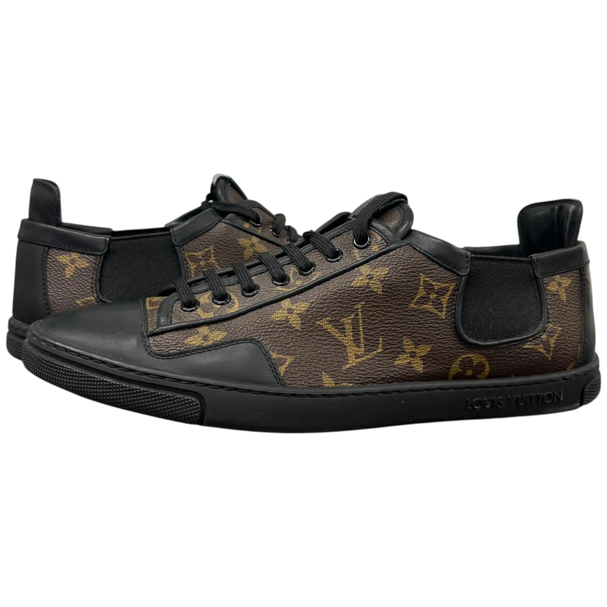 Men's Monogram Slalom Low Trainers Black Size EU 40.5 / UK 6.5