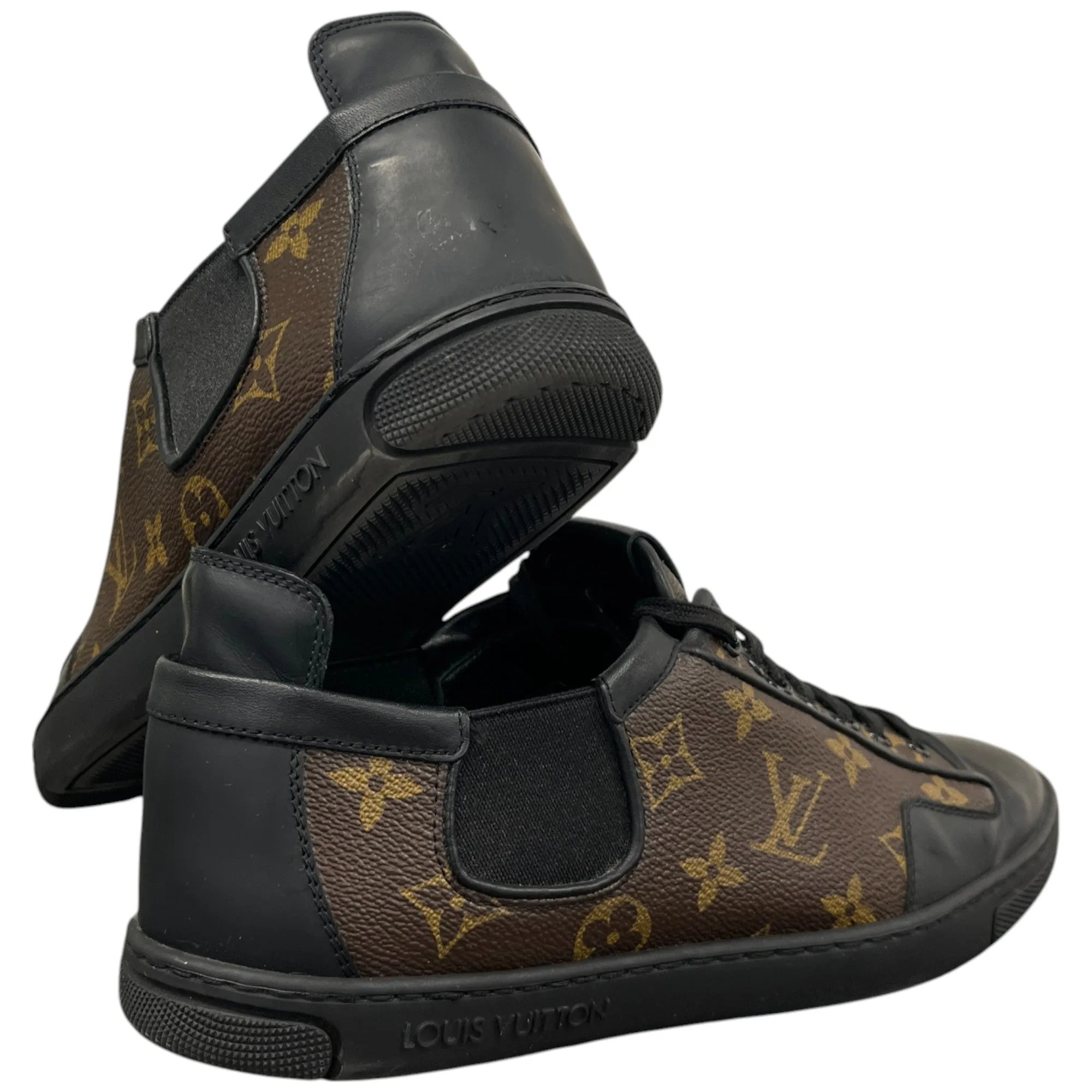 Men's Monogram Slalom Low Trainers Black Size EU 40.5 / UK 6.5