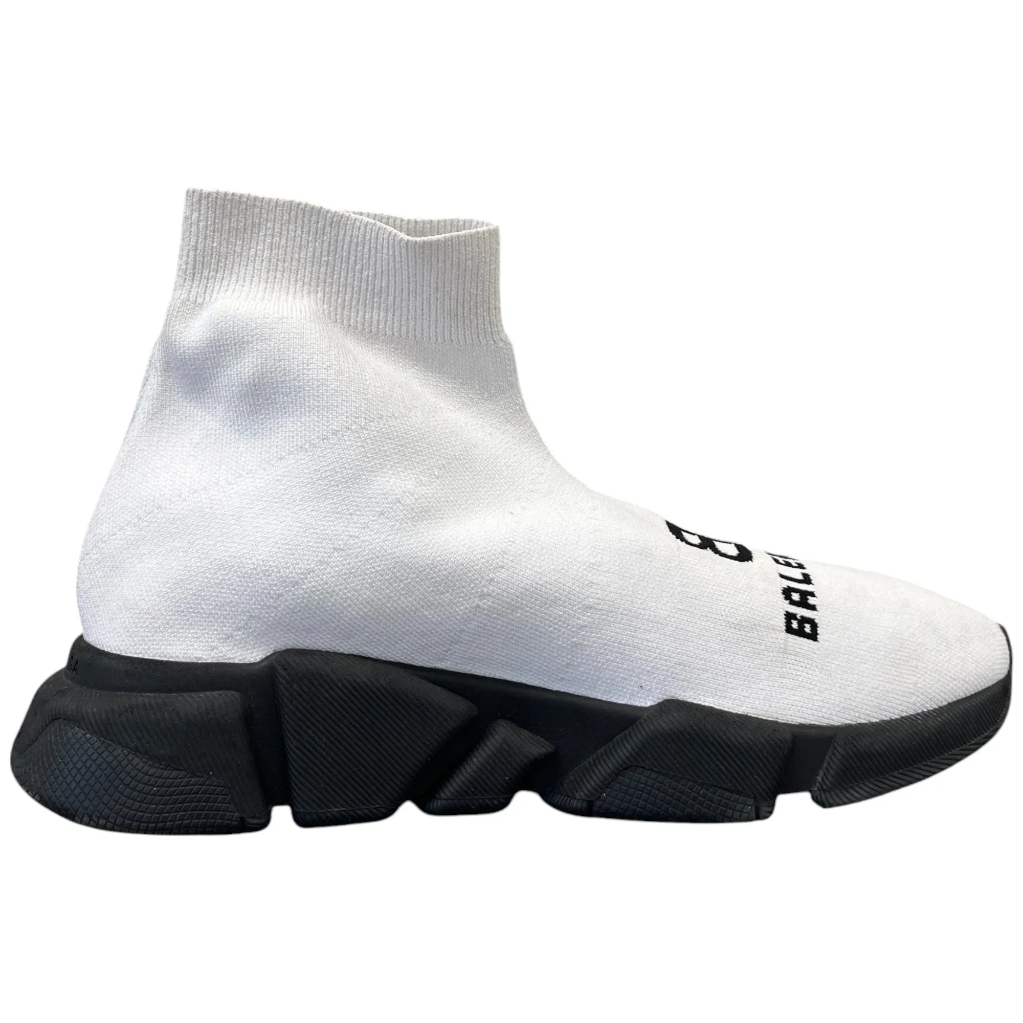 Men's Speed Sock Low Trainers White Size EU 39 / UK 5