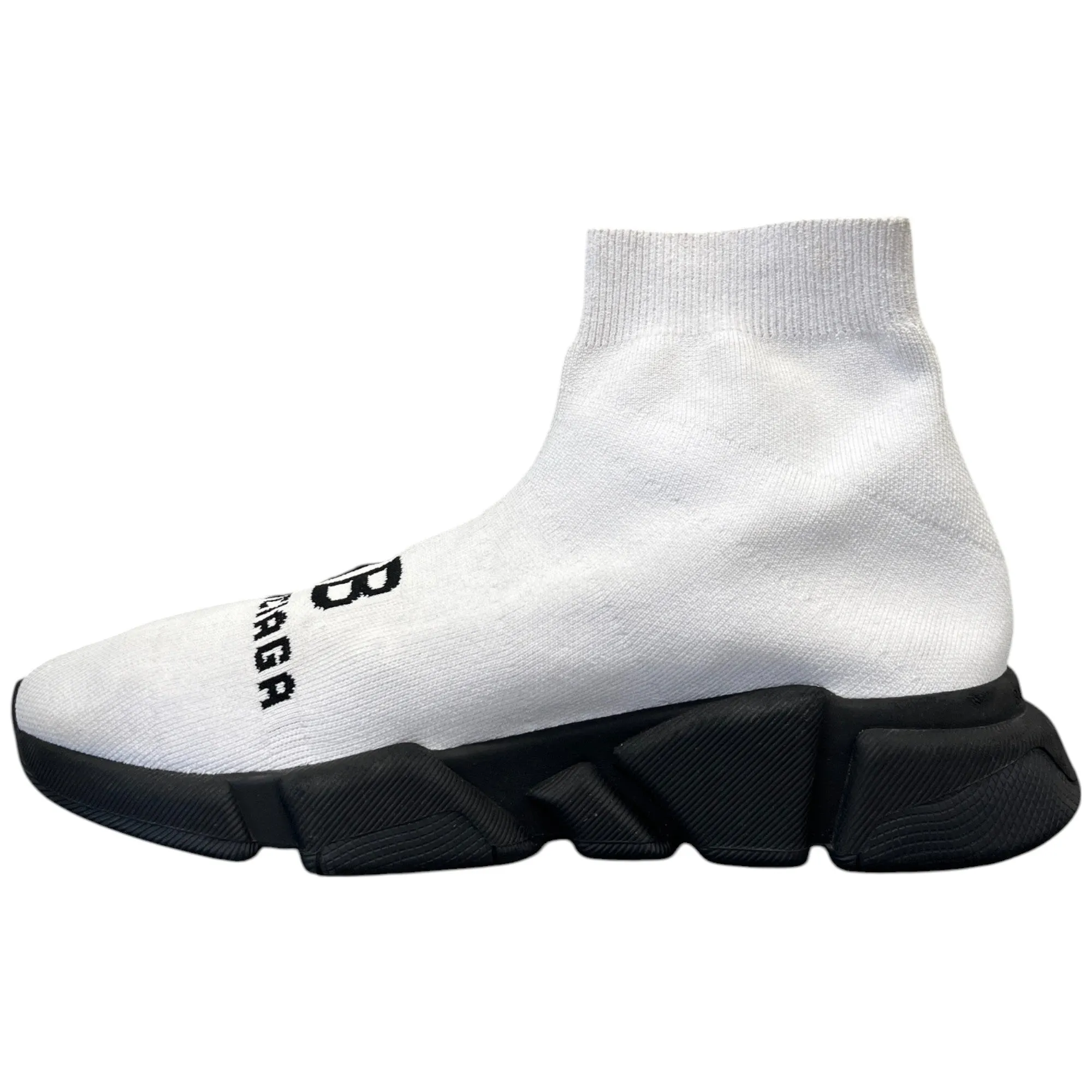 Men's Speed Sock Low Trainers White Size EU 39 / UK 5