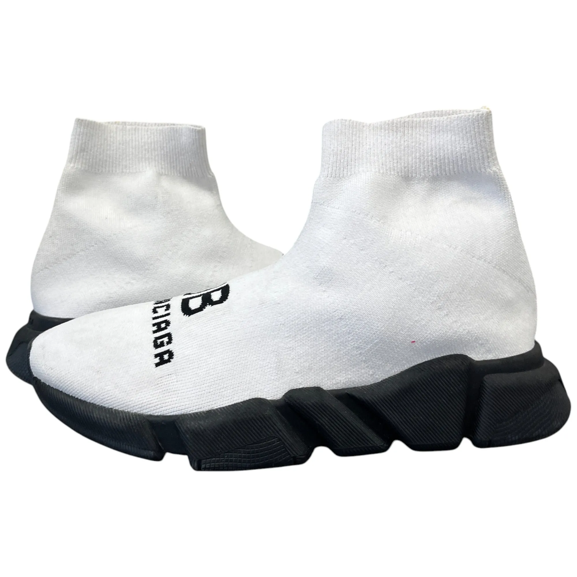 Men's Speed Sock Low Trainers White Size EU 39 / UK 5