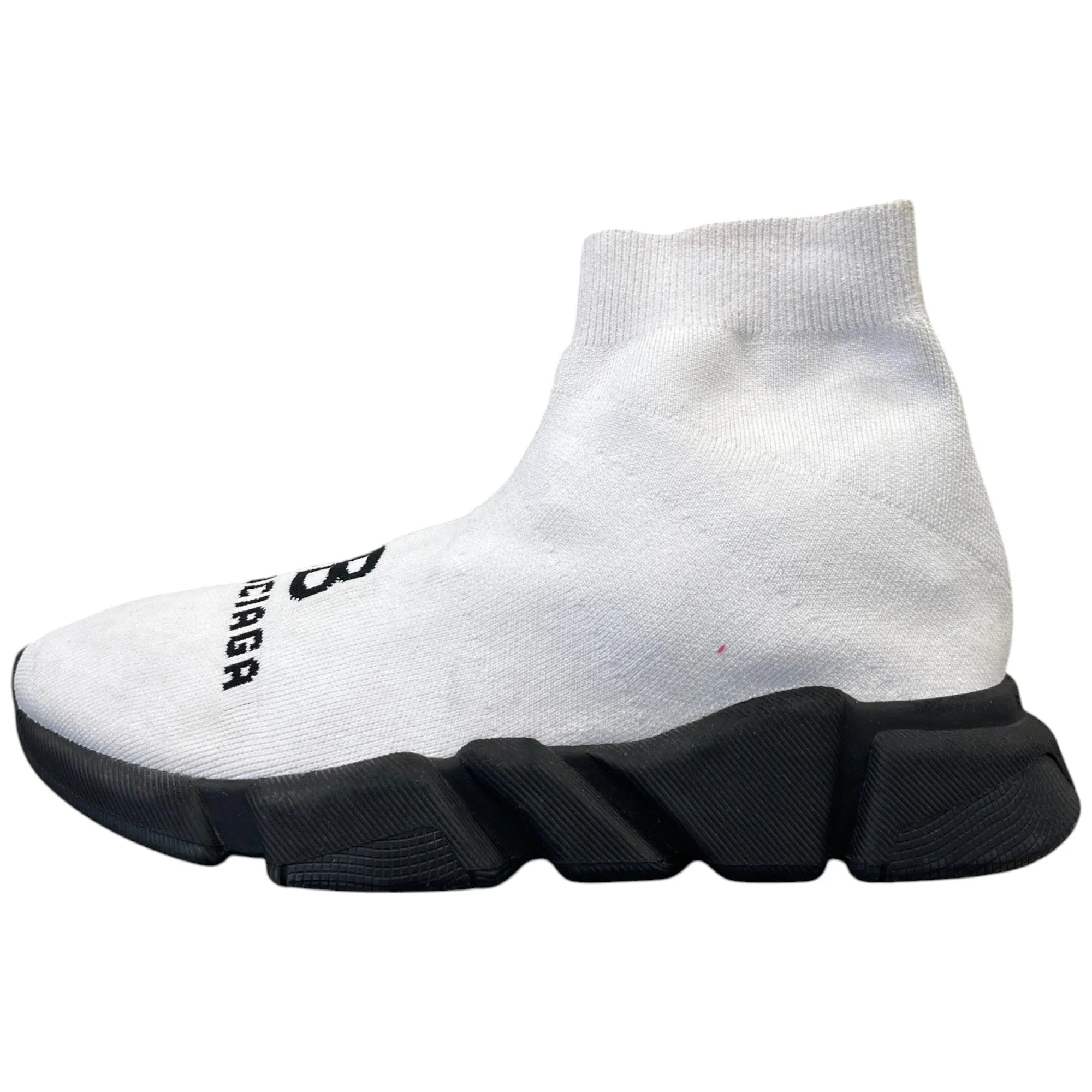 Men's Speed Sock Low Trainers White Size EU 39 / UK 5