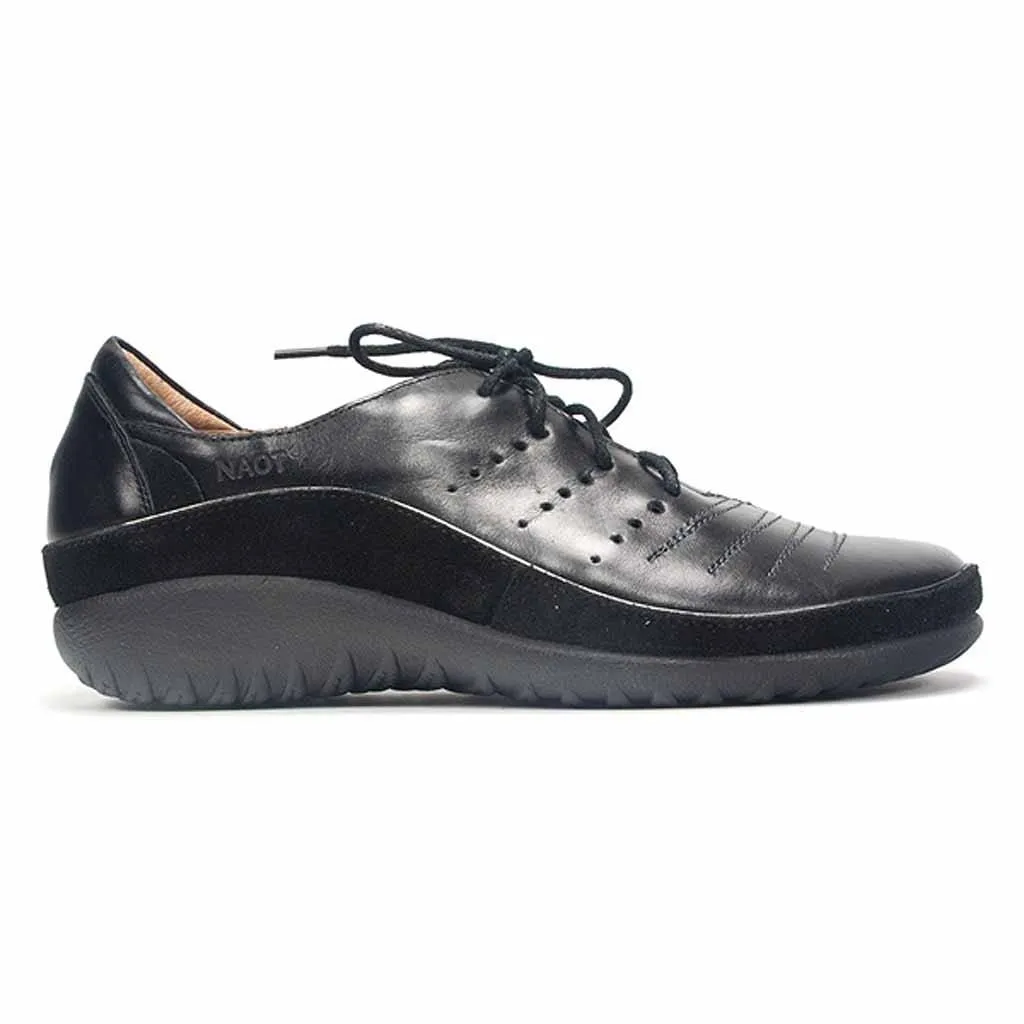 Naot Women's Kumara Lace Up Shoes- Black Combination
