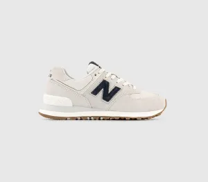 New Balance 574 Reflection Grey Navy Uk Size 7.5