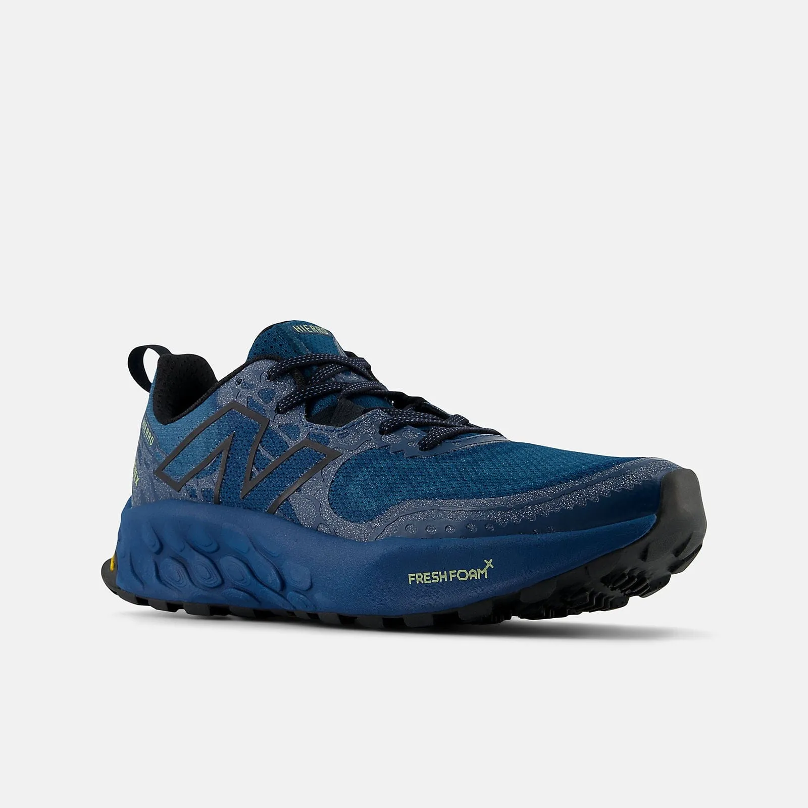 New Balance Women's Hierro v8 Gore-Tex® Trail Runners- Deep Sea/Everglade Green