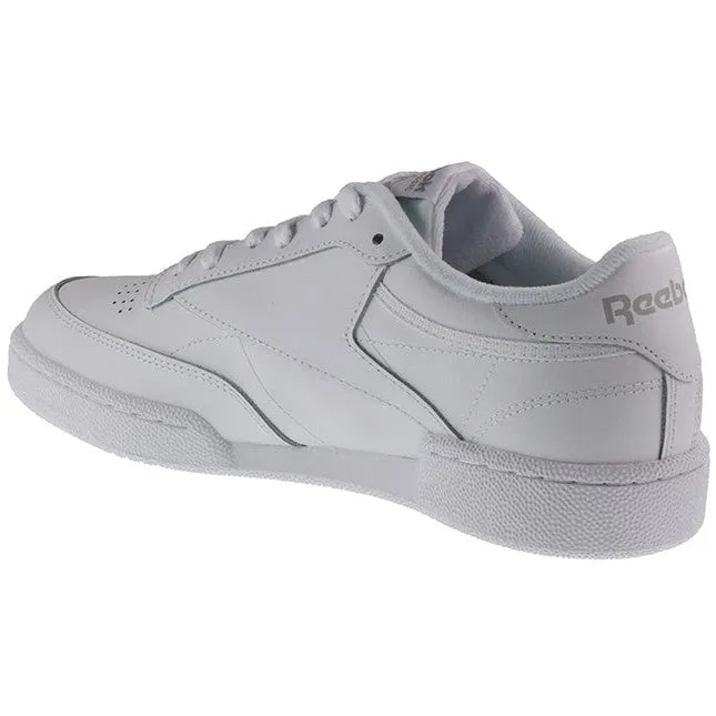 Reebok Trainers Mens Club C 85 White Sheer Grey