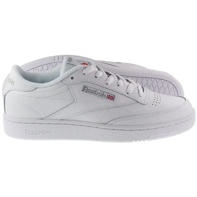 Reebok Trainers Mens Club C 85 White Sheer Grey