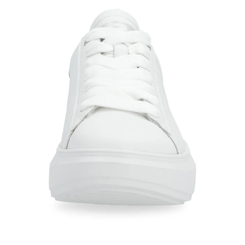 Rieker Evolution Ladies Contrast Lace Sneaker