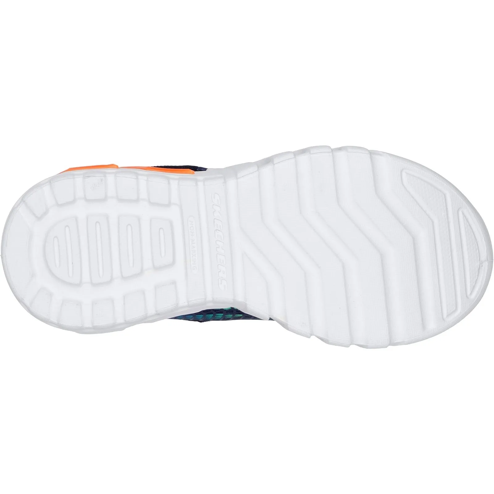 Skechers Boys Flex-Glow Elite Vorlo Light Up Trainers - Navy