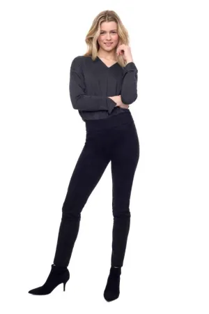 Vegan Suede Slim Cut Pant