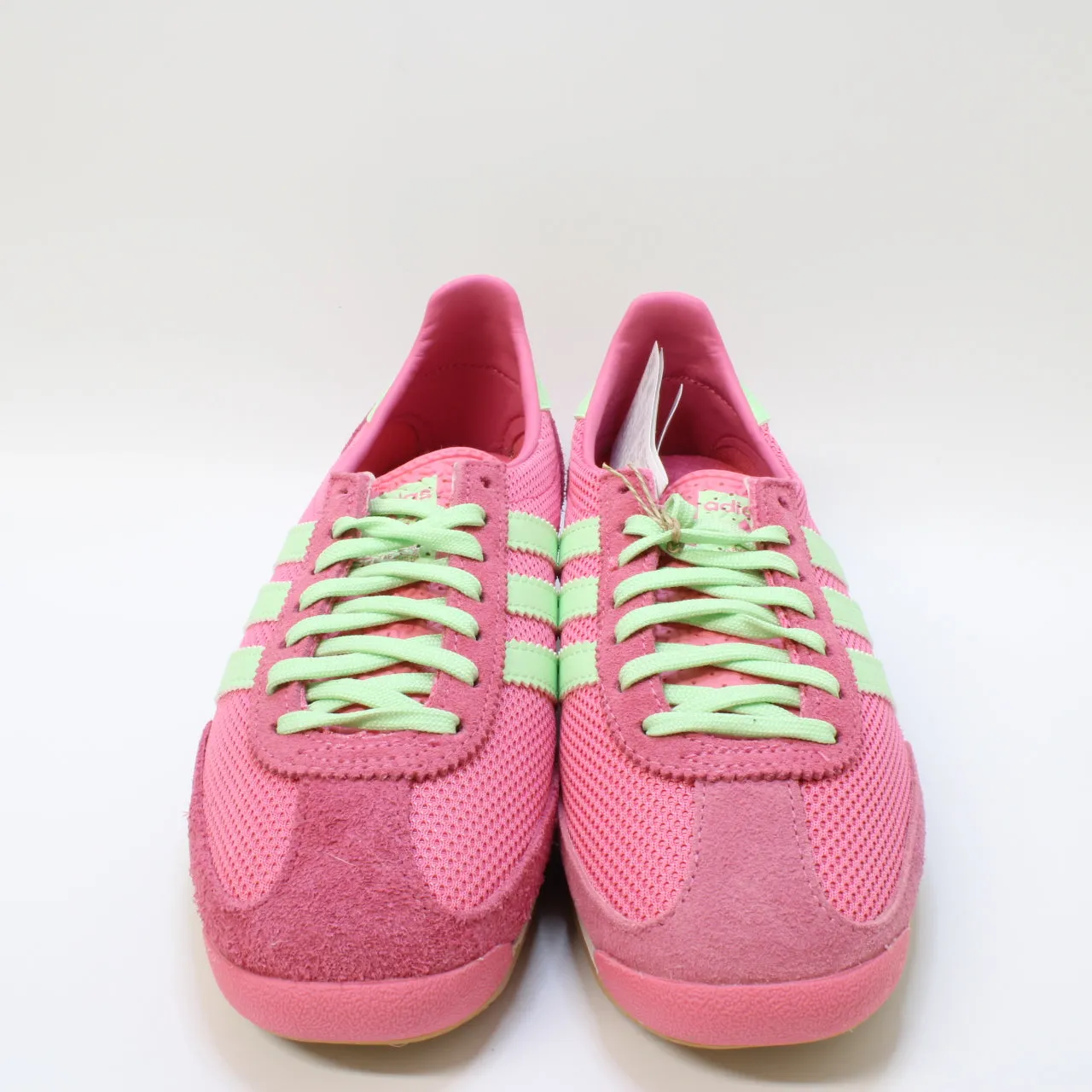 Womens Adidas Sl 72 Trainers Pink Fusion Semi Green Spark Lucid Blue Uk Size 4.5